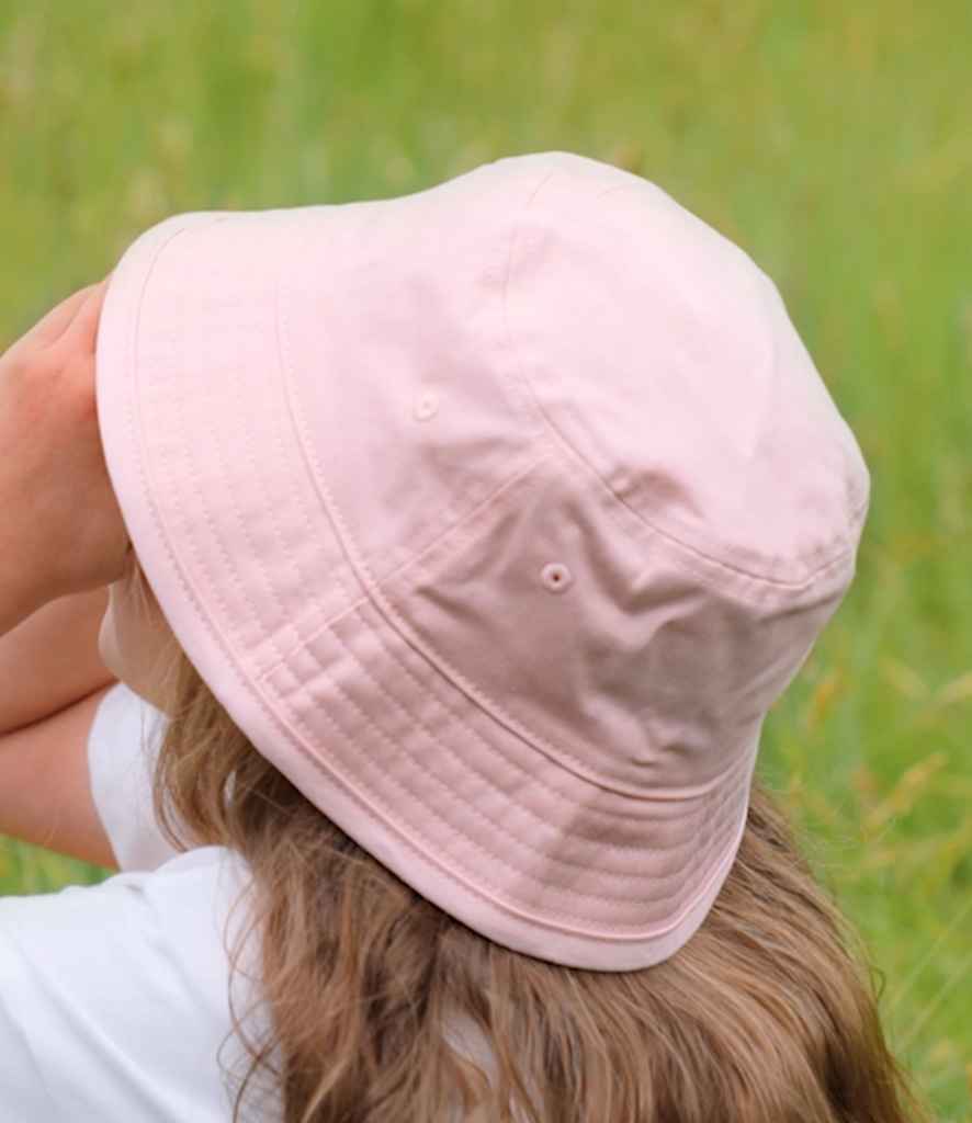 Pierre Francis – wholesale Bucket hat – kids – Beechfield - Kids Organic Cotton Bucket Hat5