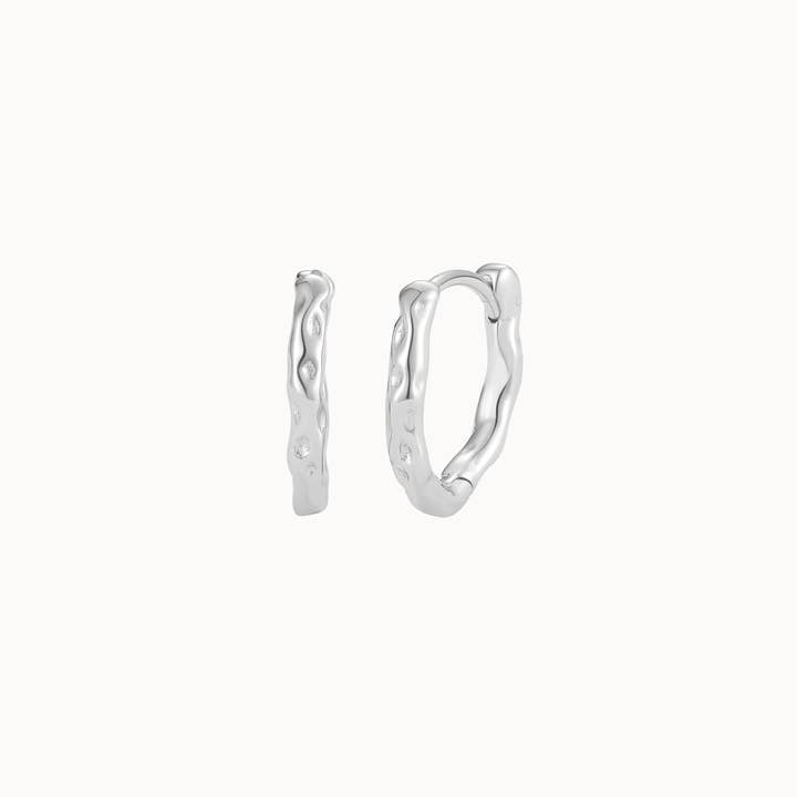 Nava Copenhagen - Wholesale Hoop Earrings - Thalassa Earrings - Silver0