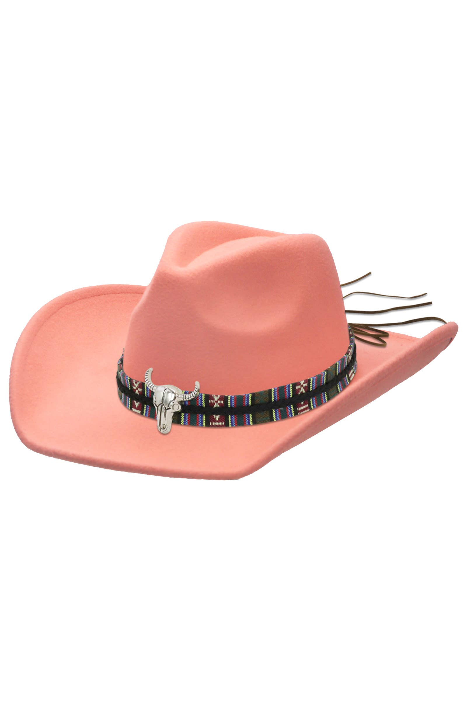 Cap Zone – Chapéu de cowboy - Unissexo por atacado – Chapéu de Feltro Cowboy Cap Zone Tycoon com Aba Relaxada e Fivela Tribal Navajo17