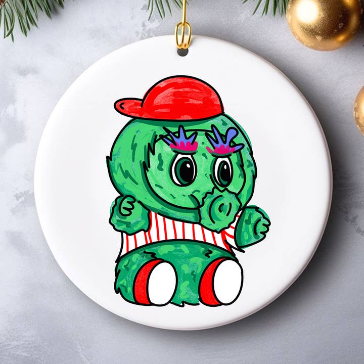 phillie phanatic labubu julprydnad för wholesale av Square Peggy