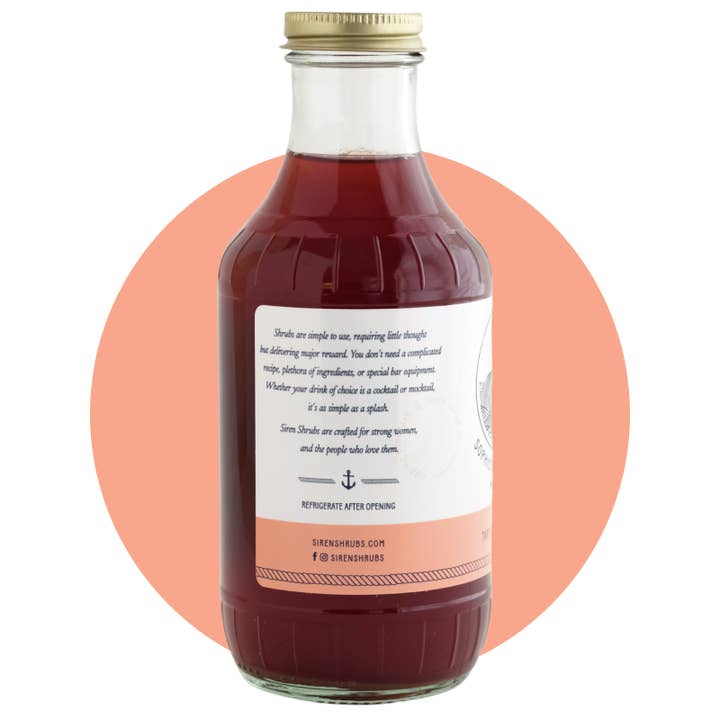 Siren Shrub Company LLC - Wholesale Soda/Carbonated Drink - Tart Cherry Siren Shrub