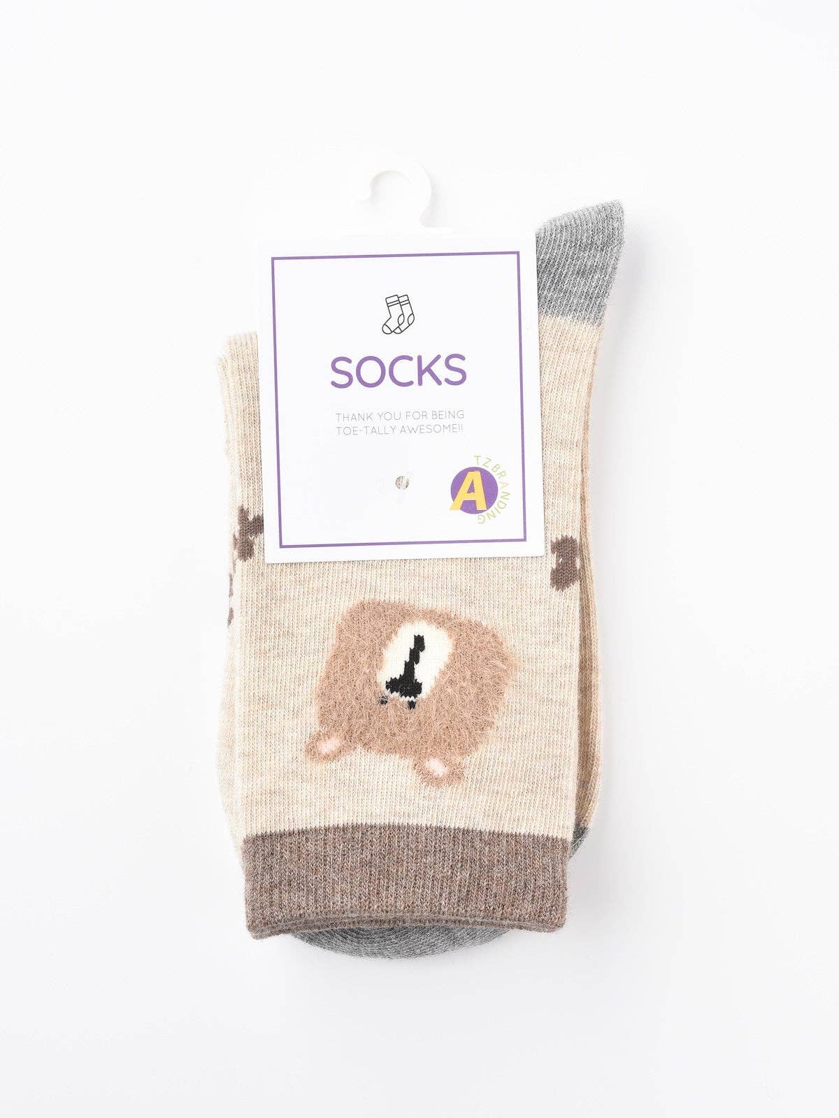 Funkyrel® Atzbranding Limited - Wholesale Socks - Women's - Rufia - Cute Winter Socks with Cartoon Animal Patterns17