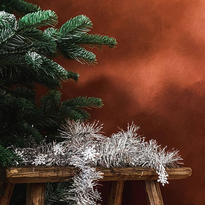 by Benson - Wholesale Christmas decoration - Christmas Tinsel - White1