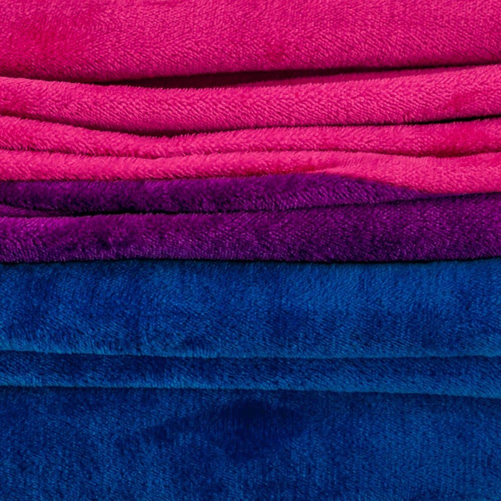 Flags Importer - Wholesale Throw Blanket - Bisexual Soft Plush 50x60in Blanket3