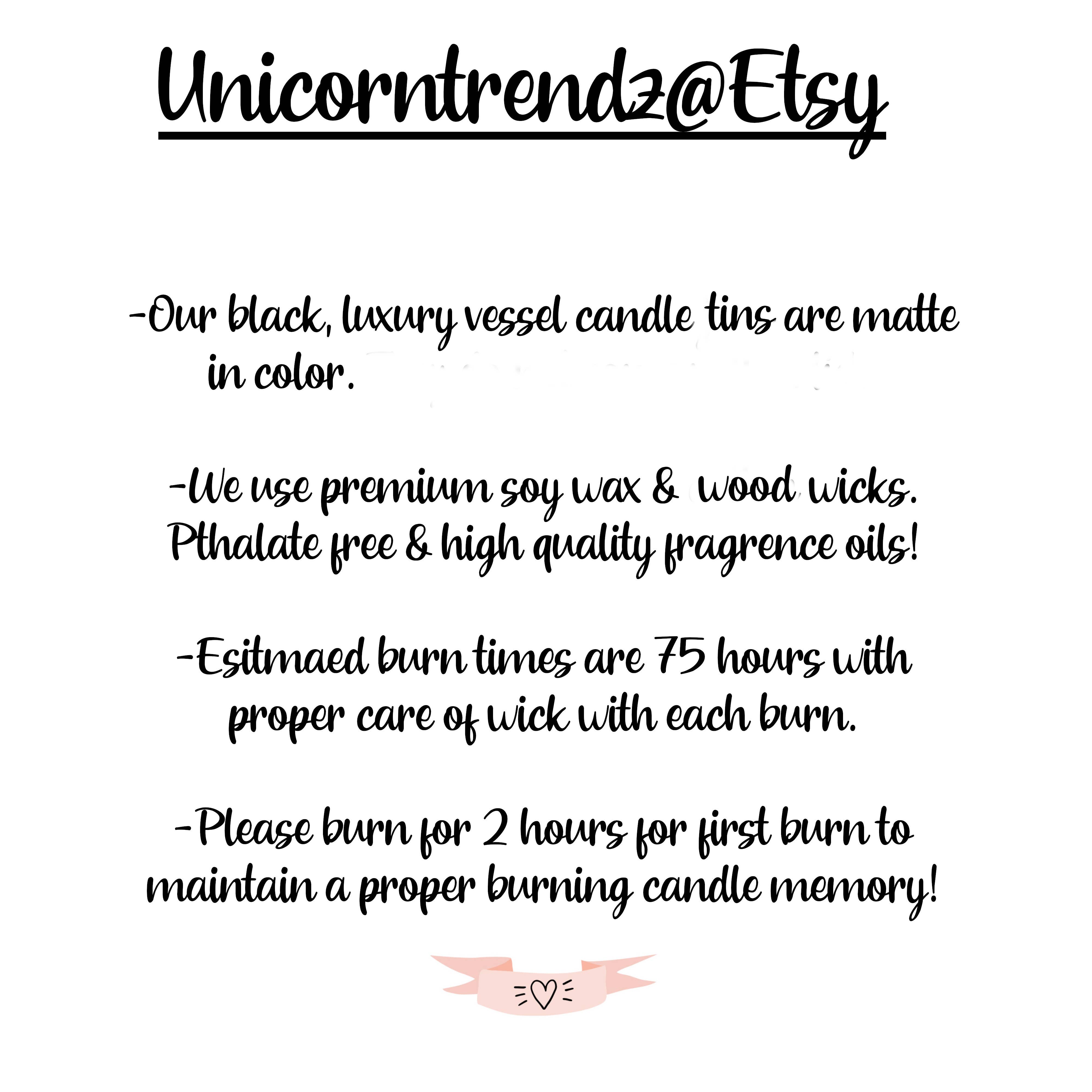 Unicorntrendz - Wholesale Travel Candles - Valentine Candle, Valentine Gifts, Soy Candles, Vday Gifts1