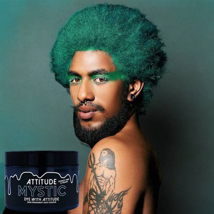 Mystic Blue Hair Dye - Vegan, cruelty-free for wholesale by Attitude Hair Dye