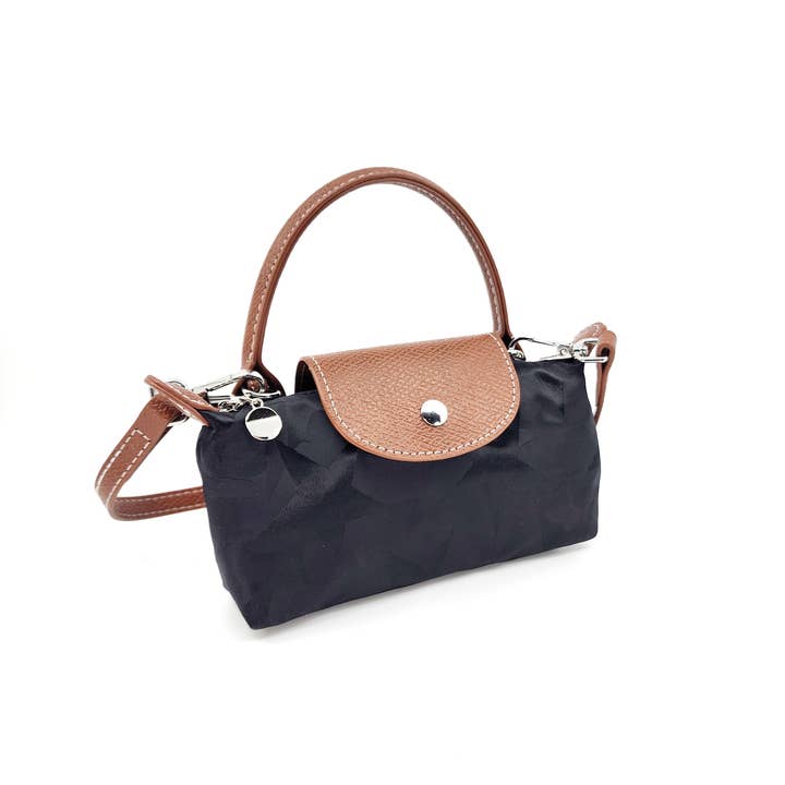 Hatzzi - Wholesale Crossbody Bag - Women's - Women's Nylon Star Pattern Mini Top Zip Flap Crossbody Bag3