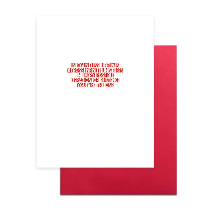 You Are The One for wholesale by Cardideology