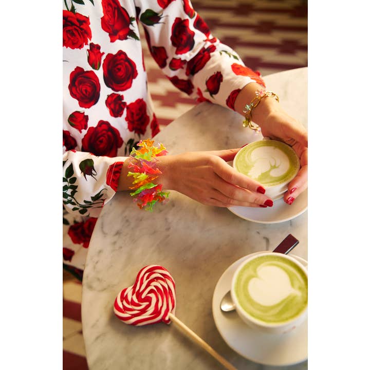 Léopoldine Chateau - Wholesale Charm/Dangle Bracelet - Bracelet chaîne avec tétines en résine1