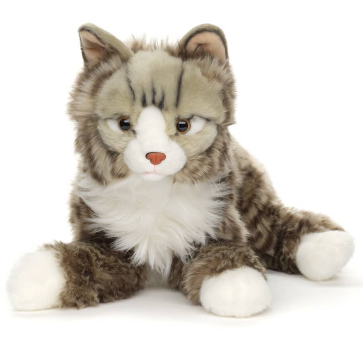 Uni Toys - Wholesale Stuffed/Plush Toy - Kids & Baby - Norwegian forest cat - 46 cm (length) - cuddly/plush toy