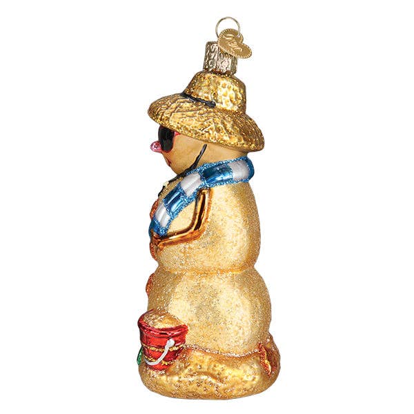 Old World Christmas - Wholesale Ornament - Sand Snowman Ornament3