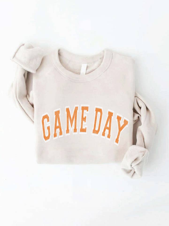 SPELDAG ORANGE Sweatshirt för wholesale av OAT COLLECTIVE