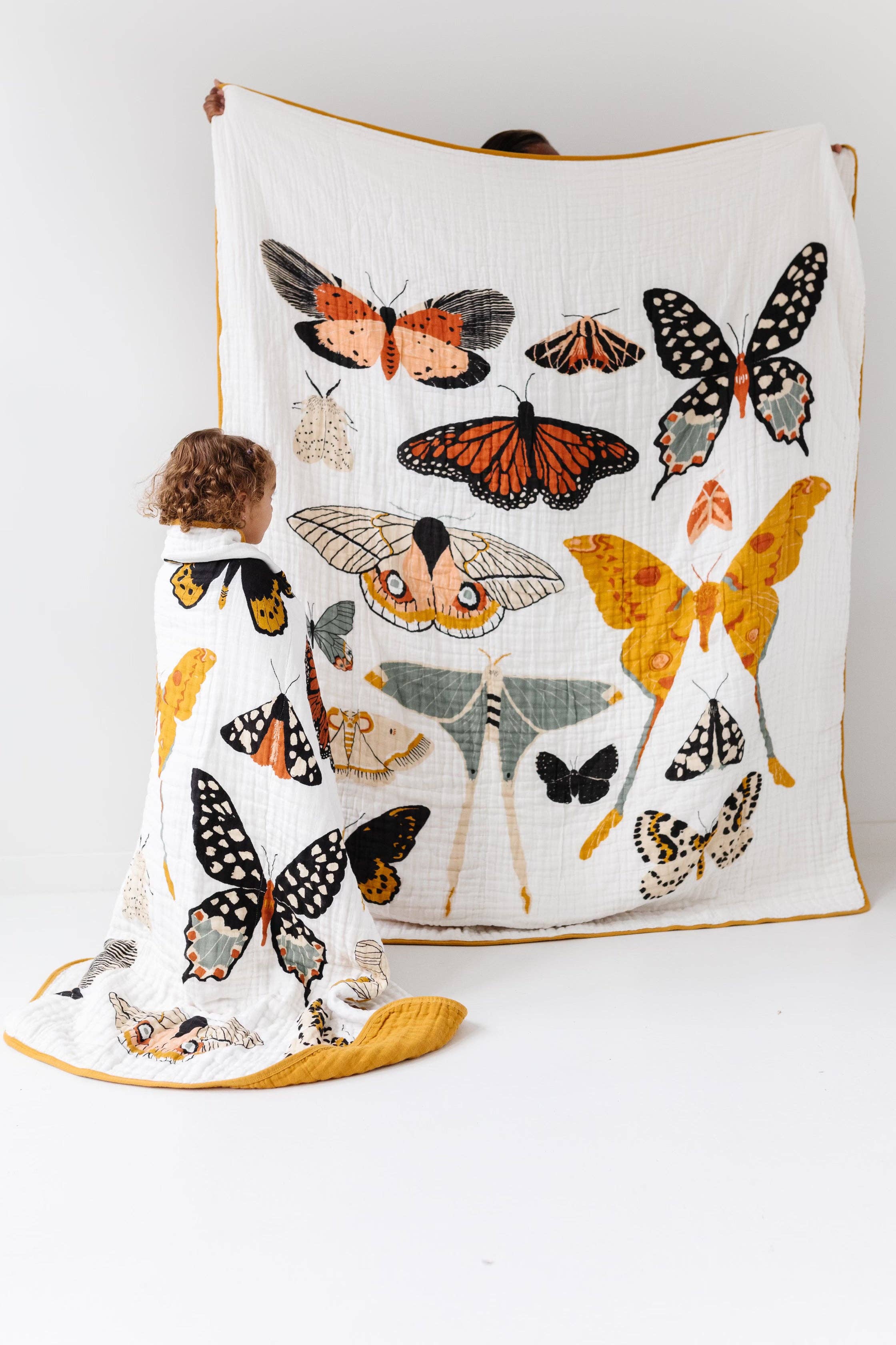 Clementine Kids - Wholesale Throw Blanket - Large Butterfly Collector Throw Blanket2