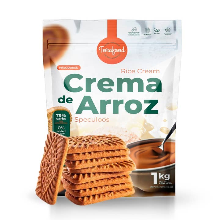 CREMA DE ARROZ 1KG SABOR SPECULOOS - TORAFOOD para venta al por mayor de Torafood
