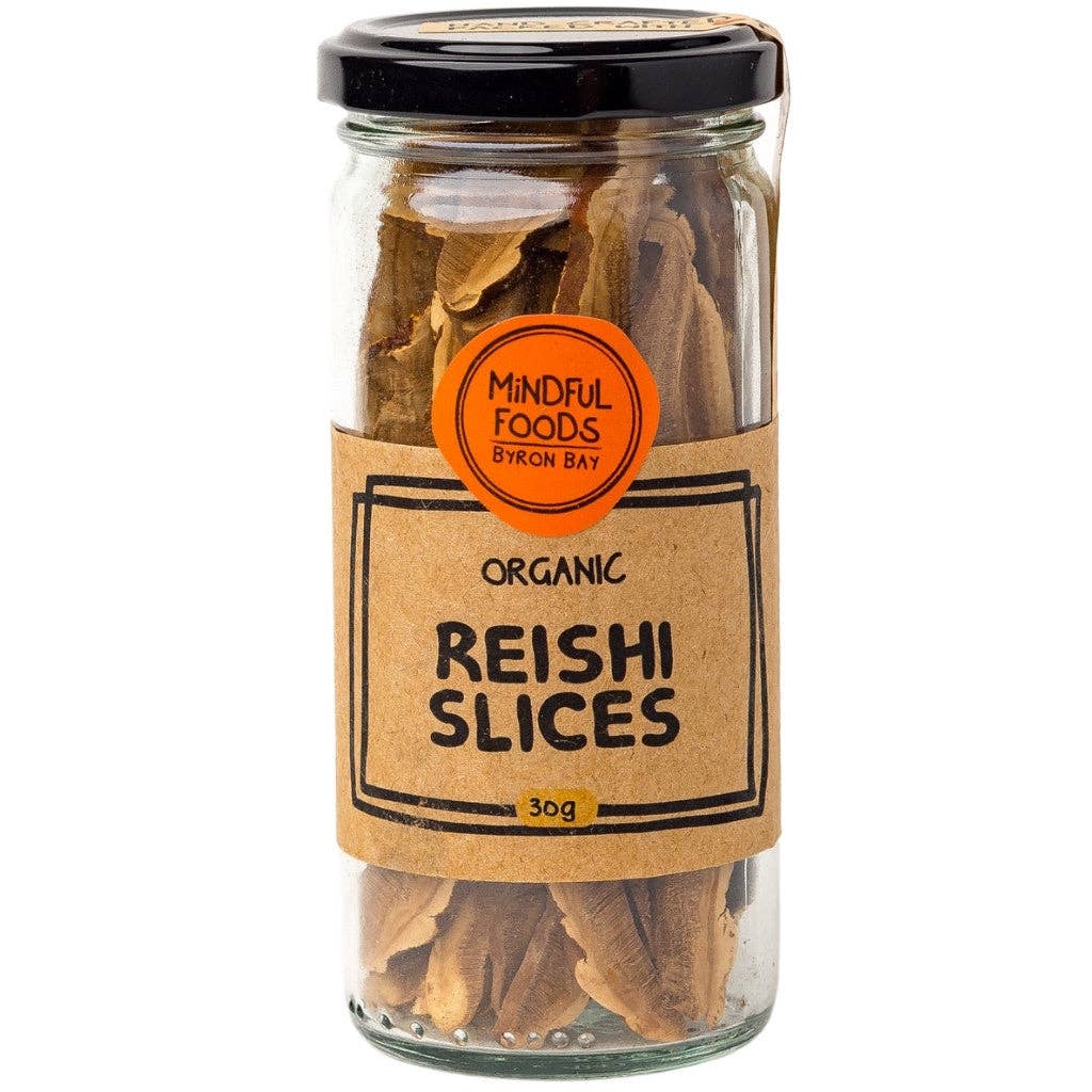 Mindful Foods - Wholesale Dried/dehydrated vegetables - Reishi Slices - 30g0