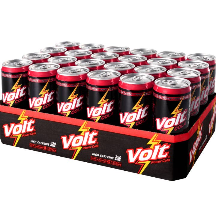 VOLT Cola – Engroshandel Sports-/energidrik – VOLT Power Cola 0,25 L dåse (kan)