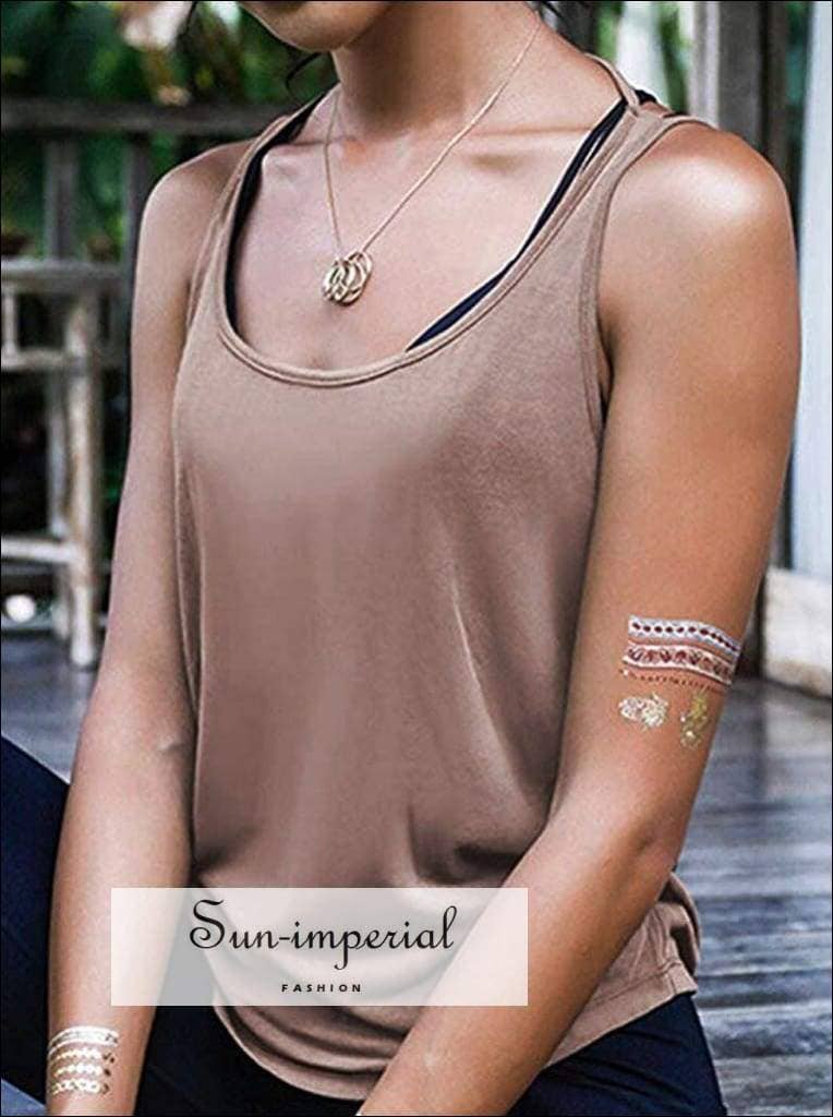 Sun Imperial – Großhandel Sportoberteil – Damen – Atmungsaktives Yoga-Top für Damen – Fitness- und Sport-Top ohne Rücken5