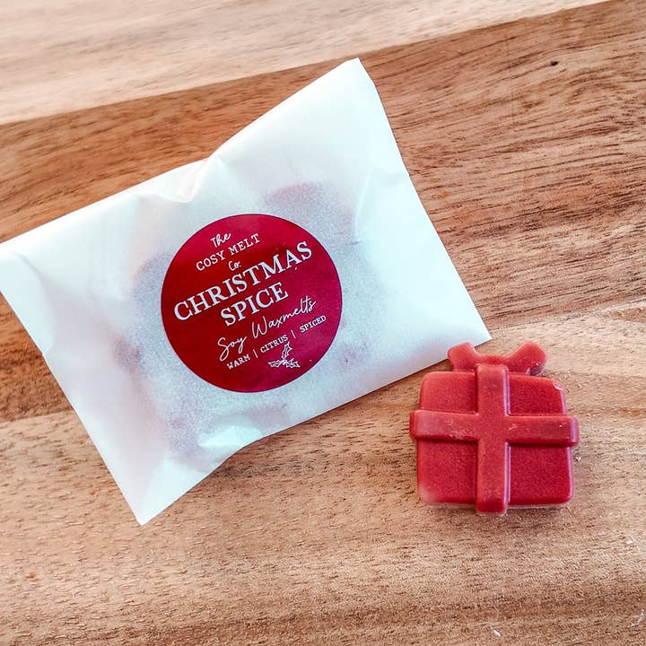Christmas Spice Wax Melts for wholesale by The Cosy Melt Co.