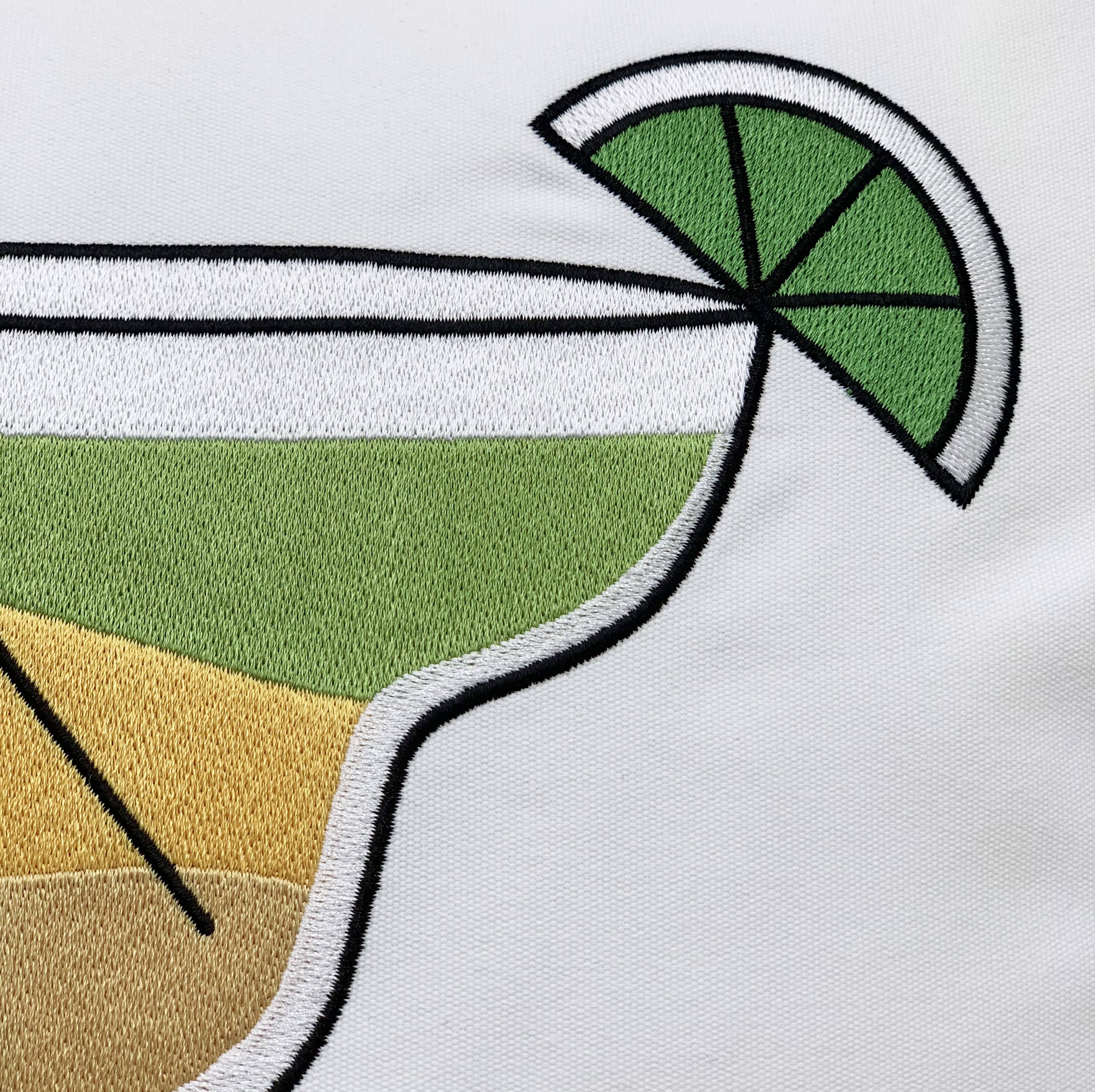 Rightside Design - Wholesale Throw/Decorative Pillow - Cocktail Hour Margarita Indoor/Outdoor Throw Pillow1