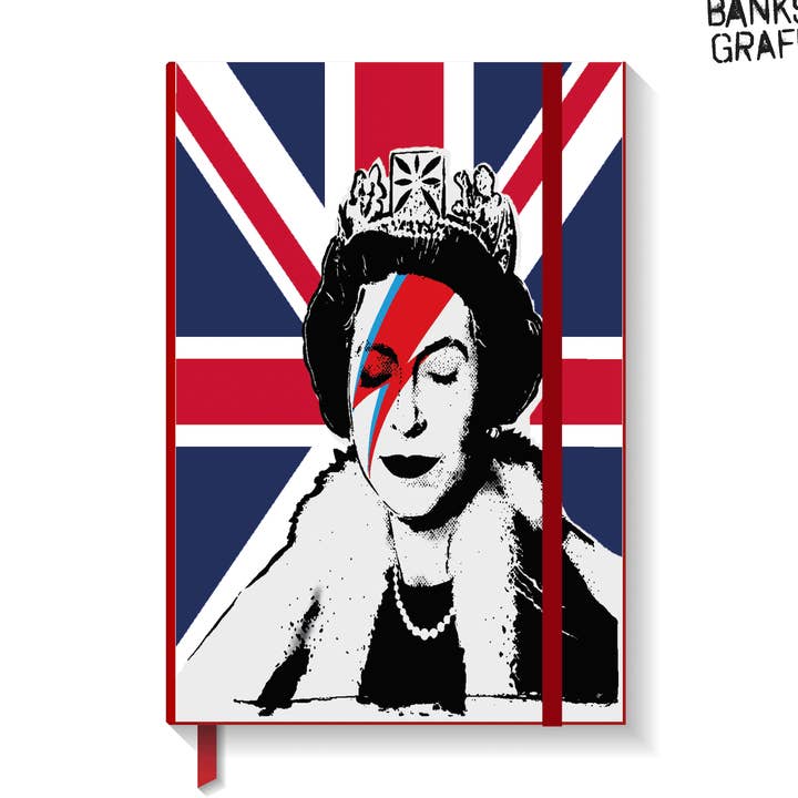 Banksy A5 Notebook - Lizzy Stardust for wholesale by URBAN.ITY SRL