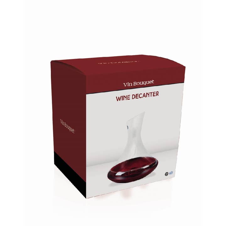 Vin Bouquet (Find It Import & Export Sl) - Wholesale Karaf - Glazen karaf met wijn2