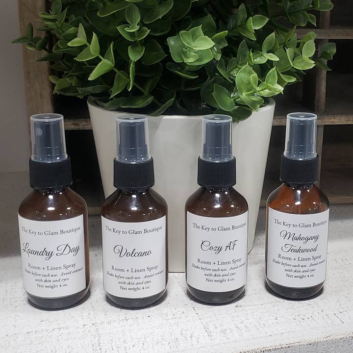 Room/Linen Spray for wholesale by THE KEY TO GLAM BOUTIQUE