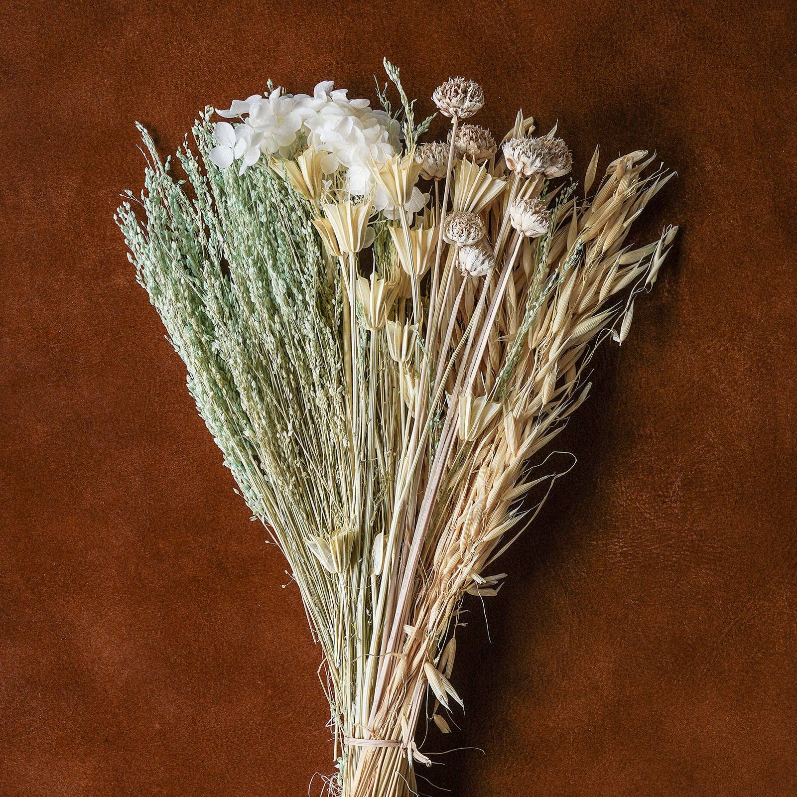 Blue Ocean Traders - Wholesale Dried/Pressed Flowers - Mixed Dried Grasses and Florals Multicolor, 20"6