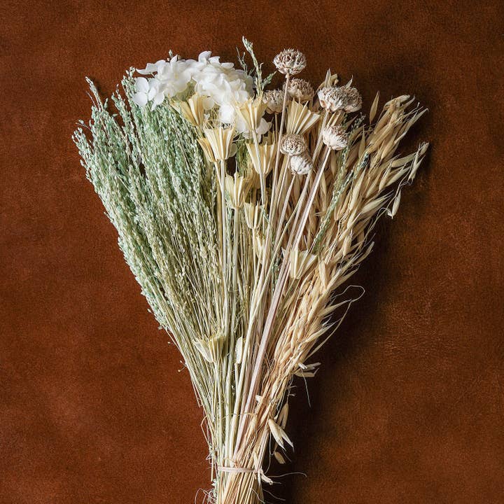 Blue Ocean Traders - Wholesale Dried/Pressed Flowers - Mixed Dried Grasses and Florals Multicolor, 20"6