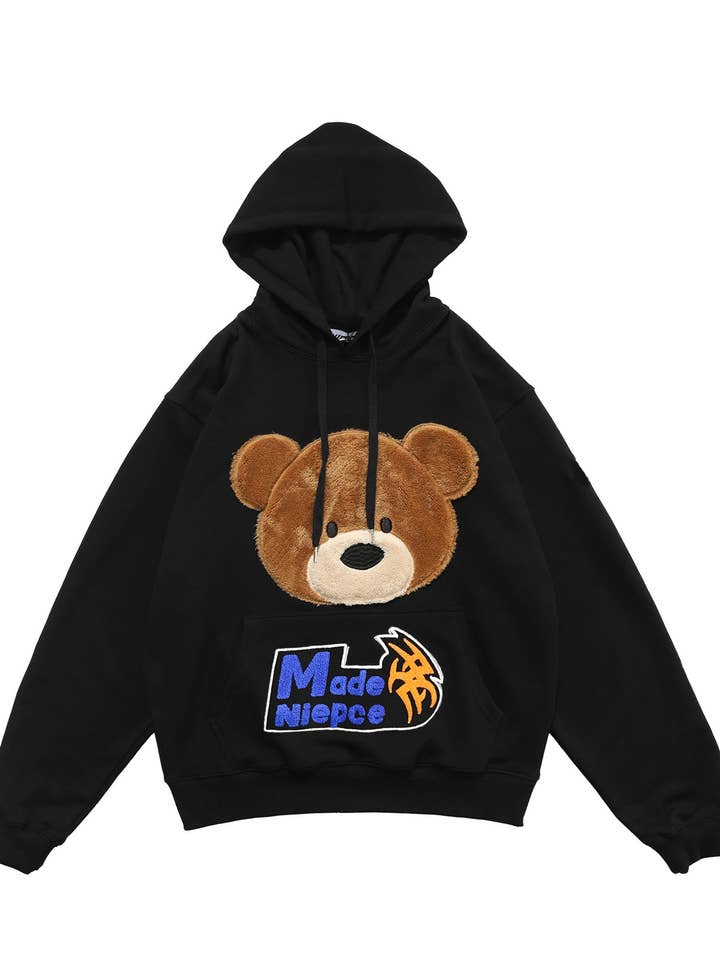 EXT369 Furry Teddy Hoodie for wholesale by niepce