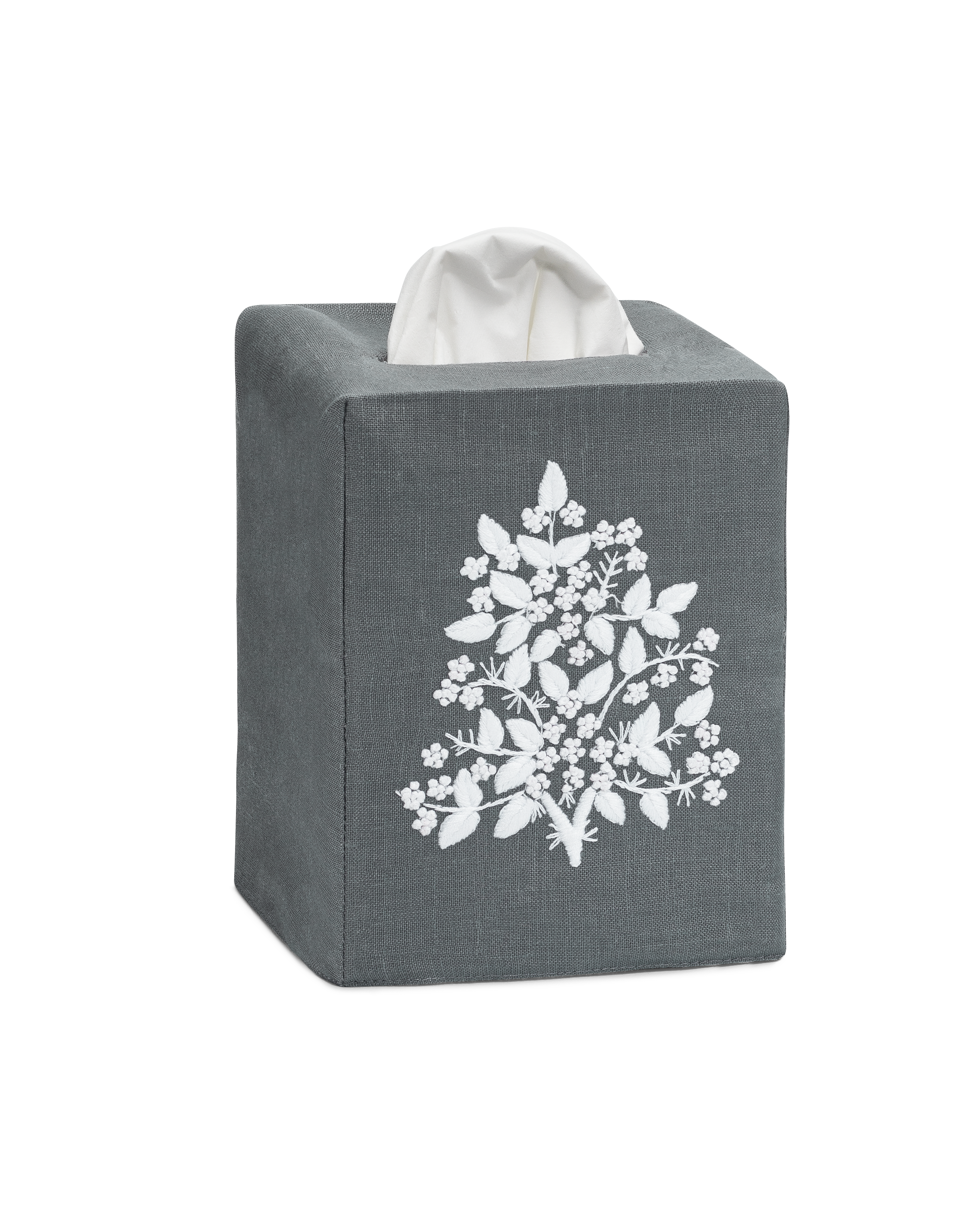 Henry Handwork – wholesale Näsdukslåda – Jardin linne vävnad låda omslag0