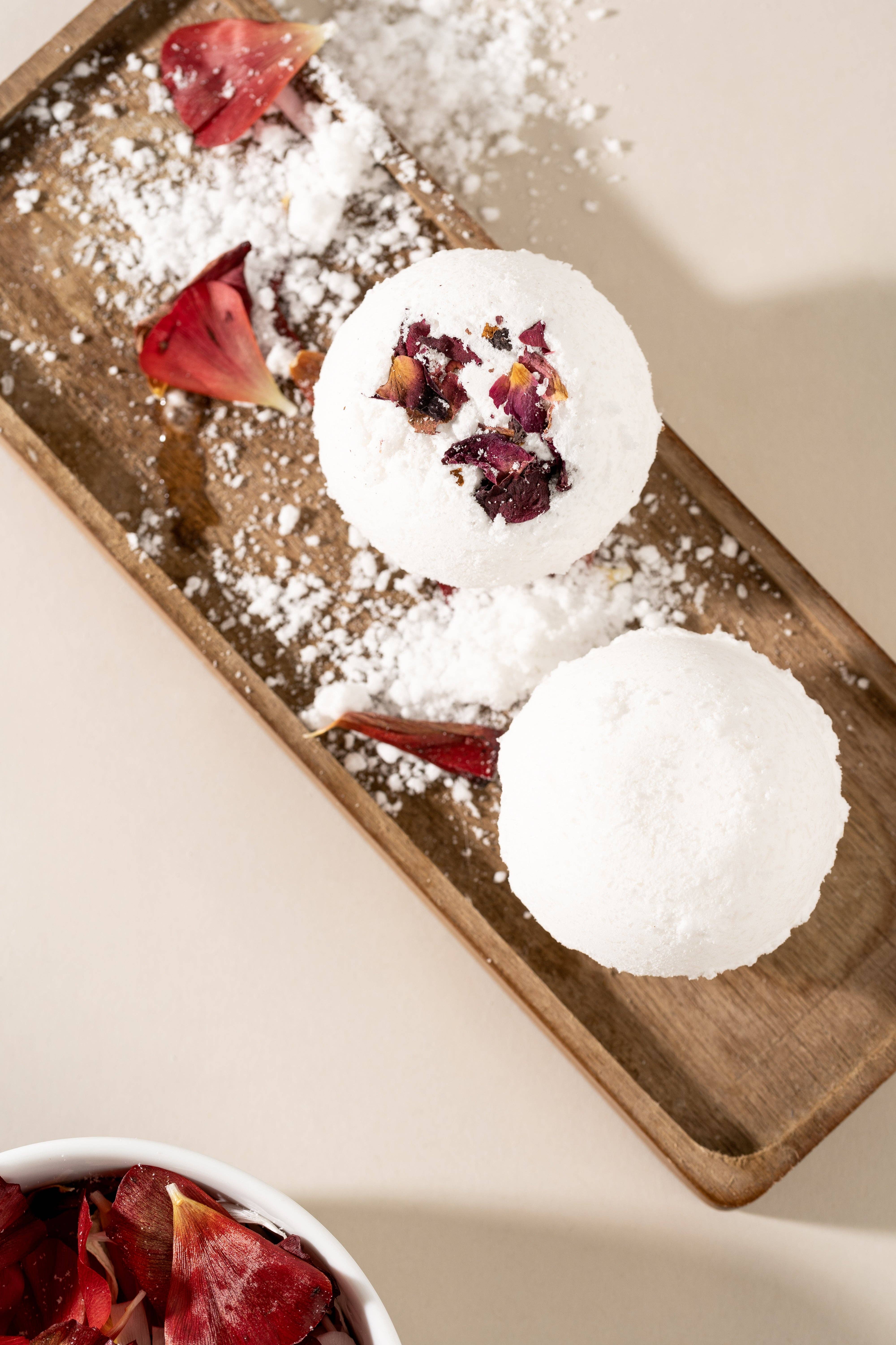 COCO & MOI - Wholesale Bath Bomb/Fizz - Bombe de Bain Rose & Ylang Ylang1