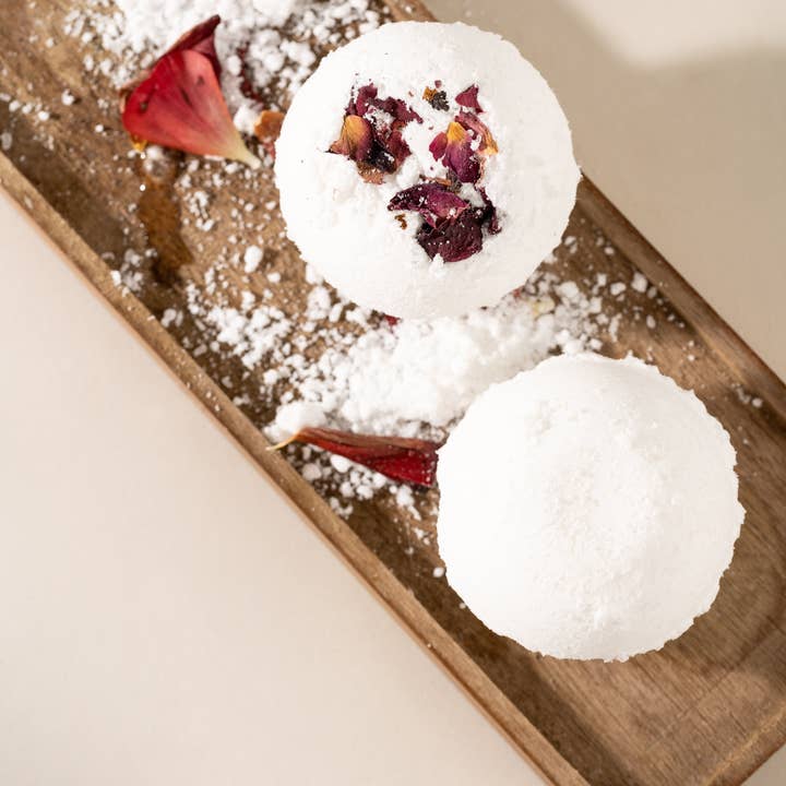 COCO & MOI - Wholesale Bath Bomb/Fizz - Bombe de Bain Rose & Ylang Ylang1