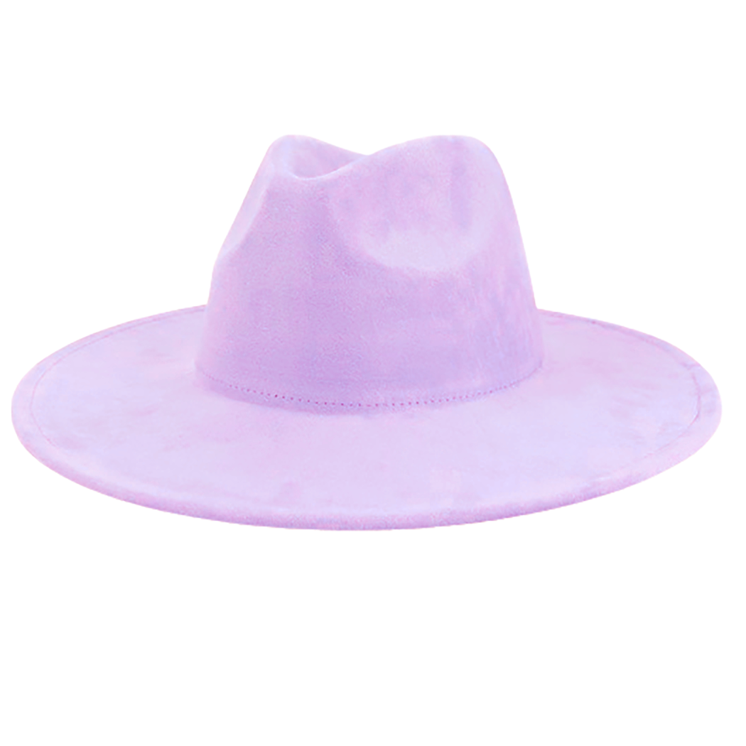 AdornWise - Venta al por mayor Sombrero cowboy - Mujer - Sombrero vaquero de gamuza vegana AdornWise - Ala plana ajustable9