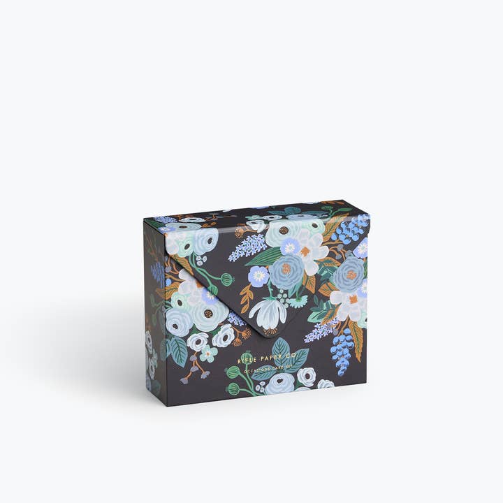 Rifle Paper Co. - Wholesale Everyday Greeting Card - Mixed Florals Essentials Assorted Card Box, 15 Cards