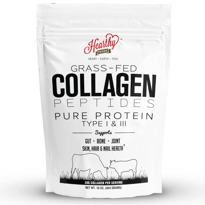 Hearthy Foods - Wholesale Protein/Superfood Powder - Collagen Grass-Fed Type I and Type III