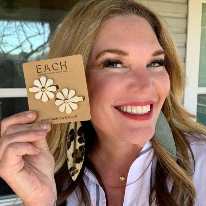 Set Pasador Flor para venta al por mayor de EACH Jewels