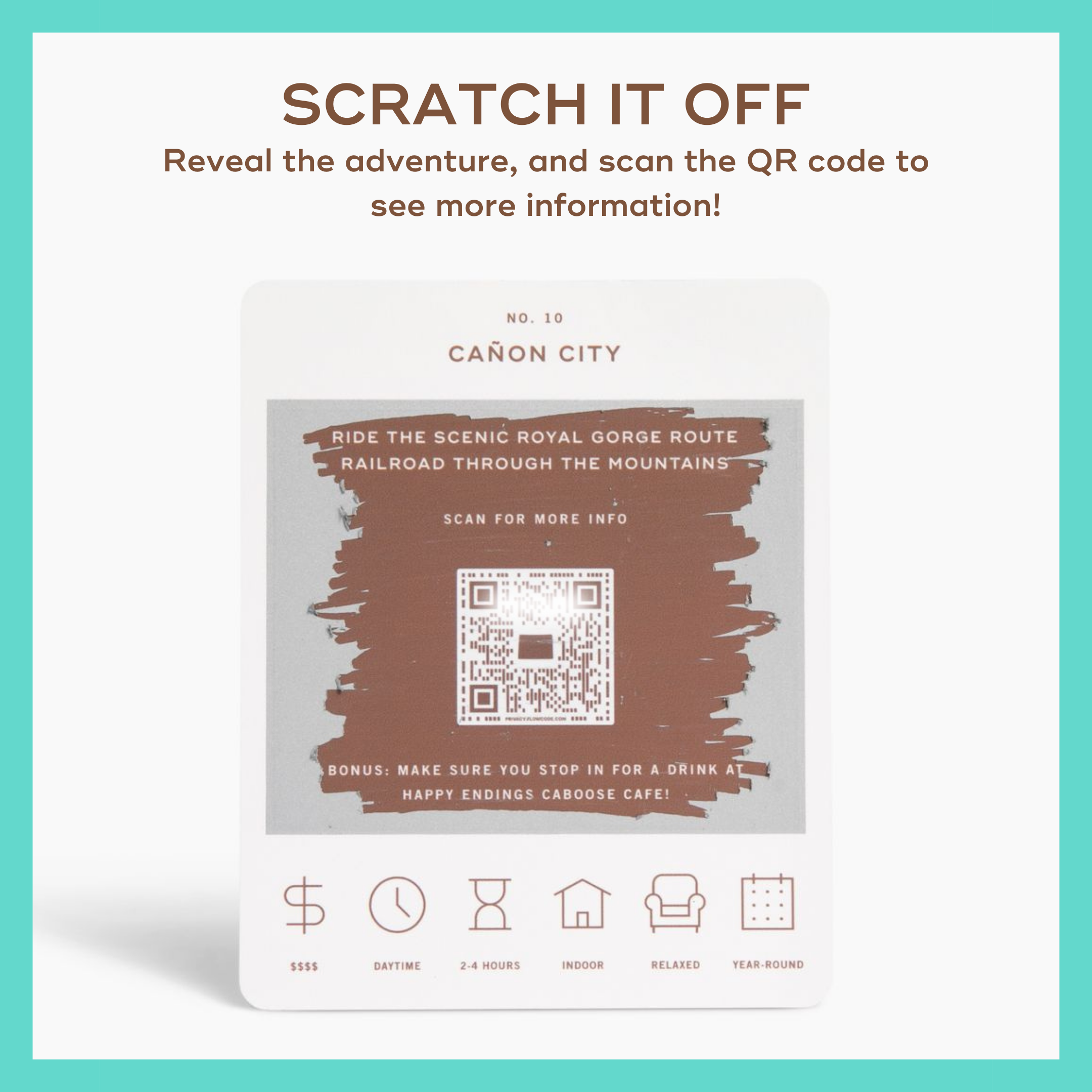 Reach International Outfitters - Wholesale Card Game - Colorado Adventure Bucket List6