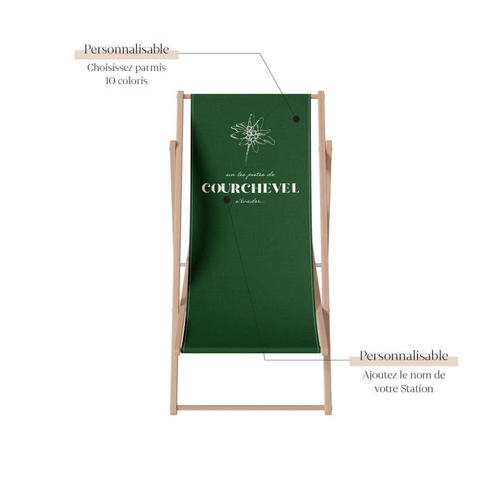 Coast and Valley - Vente Chaises pliantes - Chaise pliante personnalisable hiver