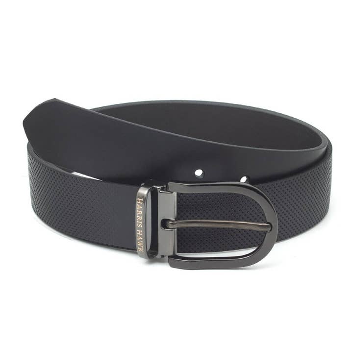 Cinturón De Piel Negro B-HH22011-Negro para venta al por mayor de Harris Hawk