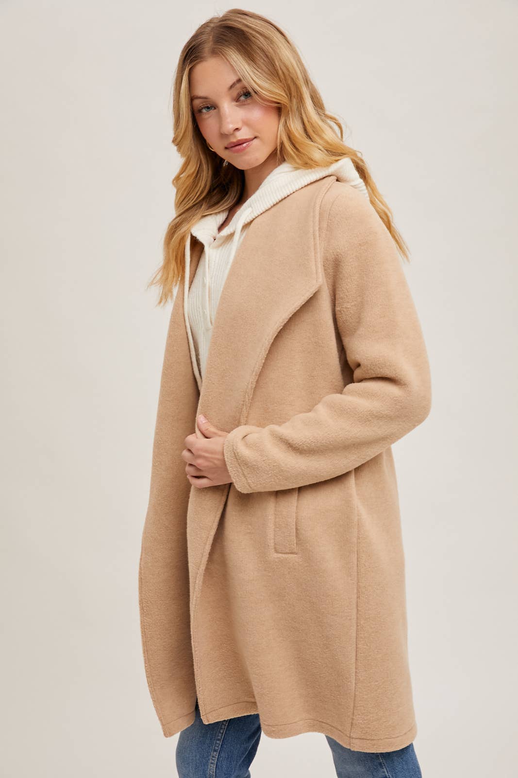 Bluivy - Wholesale Coat - Women's - OPEN FRONT KNIT COAT JACKET15