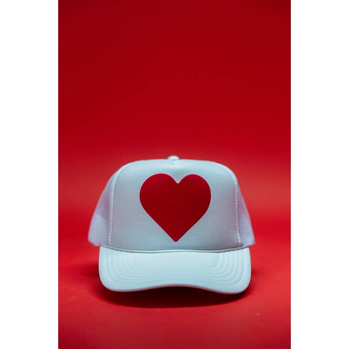 Ascot + Hart - Wholesale Trucker Hat - Women's - Classic Heart Trucker