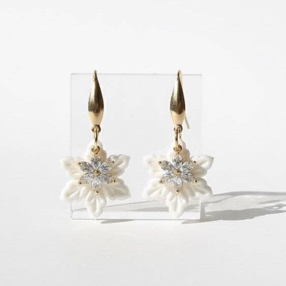 Fjora - Orechini pendenti per la vendita all'ingrosso da parte di DUESTELLE ITALIA