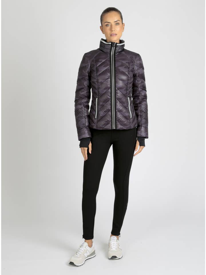 Blanc Noir - Wholesale Puffer Jacket - Women's - Super Hero Camo Puffer with Reflective - Light/Dark Camo9