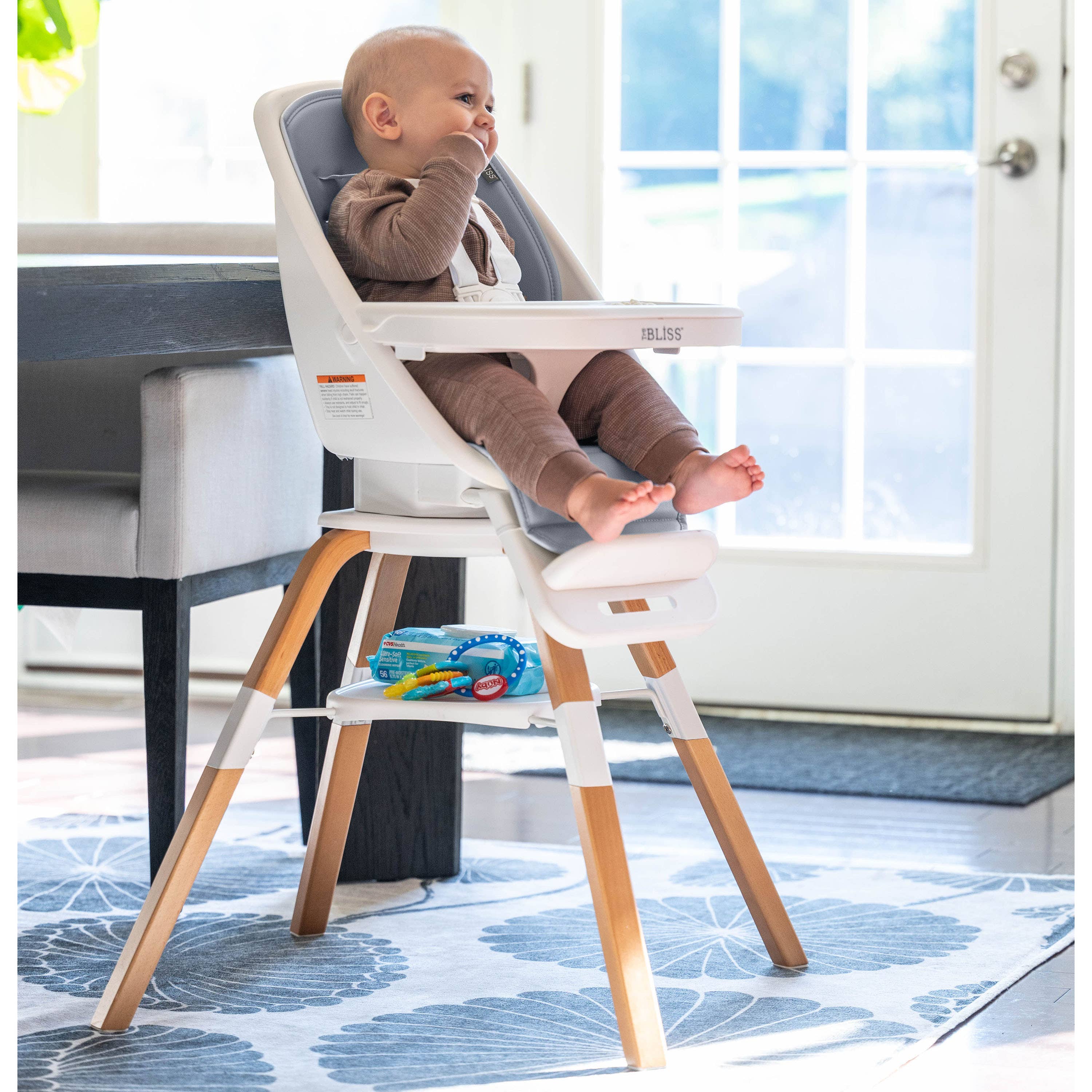 TruBliss Baby - Wholesale Highchair - Baby - 2-in-1 Turn-A-Tot High Chair with 360 degree Swivel27