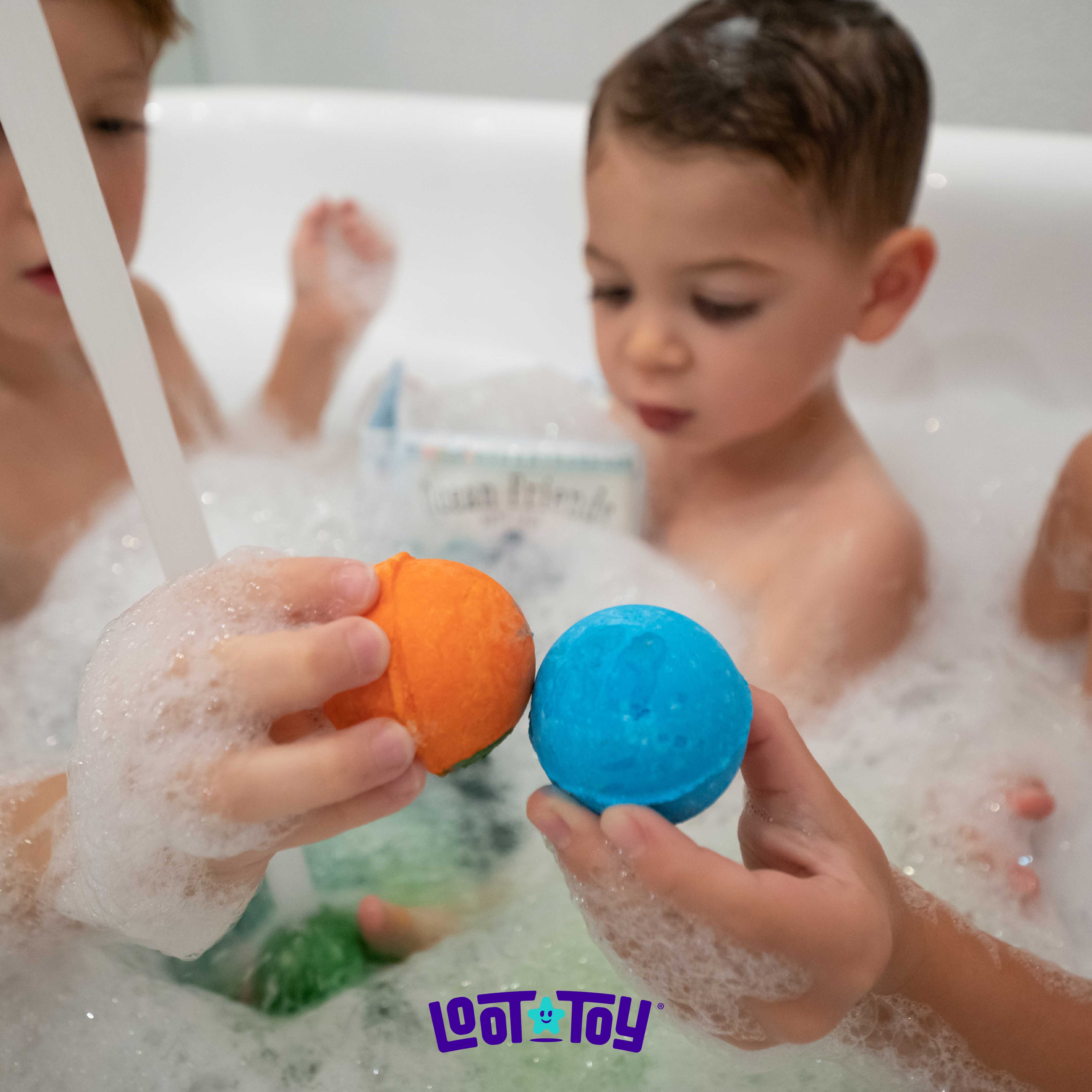 Loot Toy Company - Vente Jouet pour le bain – bébé - Boîte de présentation Bath Squiggler (48 unités)7
