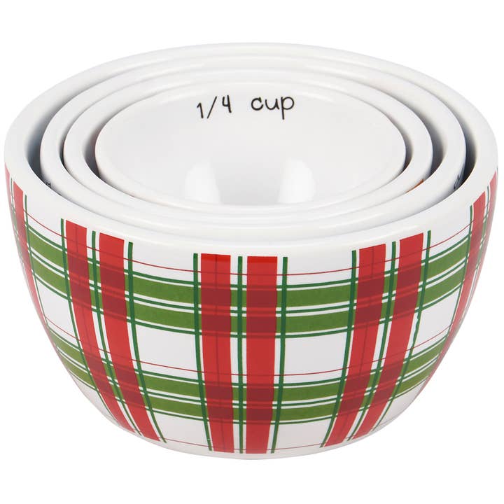 Primitives by Kathy - Wholesale Kitchen Tool/Gadget - Christmas Baking Measuring Cup Set2