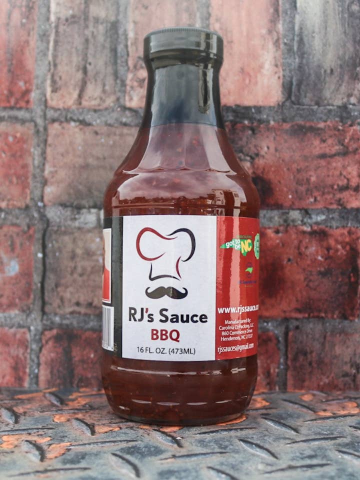 RJ's Original BBQ Sauce - 16 Ounce Glass Bottle for wholesale by RJ's Sauces