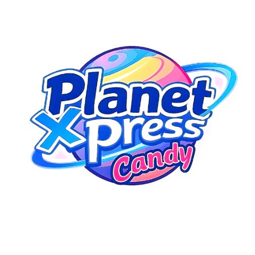 Alpha Wholesale - Wholesale Hard Candy - Planet Xpress Planet Twirls – Freeze-Dried Fruity Candy Twists – Sweet, Crunchy, and Colorful Space-Themed Snack – Shelf-Stable, No Refrigeration Needed