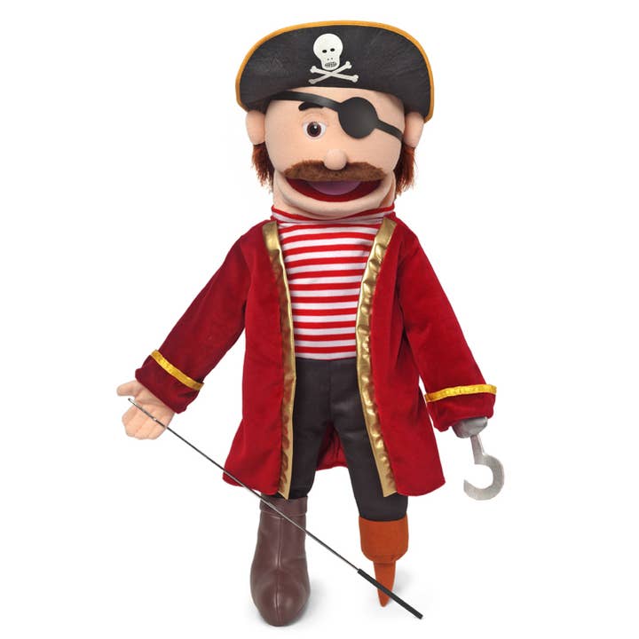 Silly Puppets Pirate, avec Jambe de Bois (63 cm) pour la vente par Silly Puppets