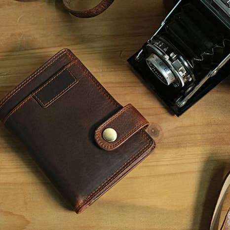 PRIMEHIDE – Carteira – Homem por atacado – Carteira New York RFID Notecase em pele - 1958/050